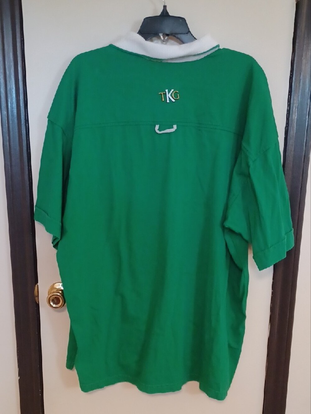 Team Kool Green Short-Sleeve Polo Indy Shirt - Picture 2 of 8
